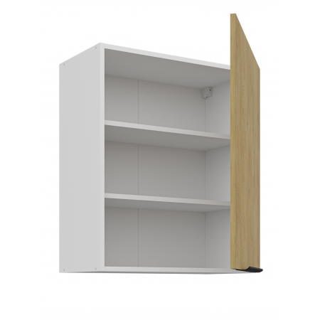 Szafka kuchenna wisząca 60 cm CREMA dąb cremona / biały mat 60 G-72 1F